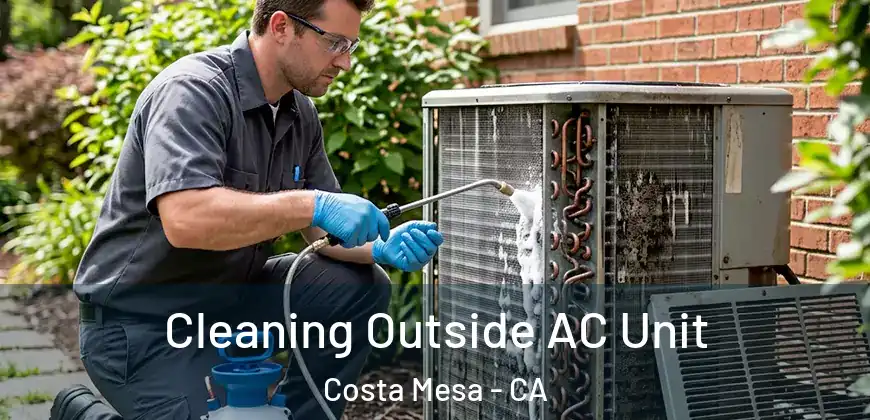 Cleaning Outside AC Unit Costa Mesa - CA